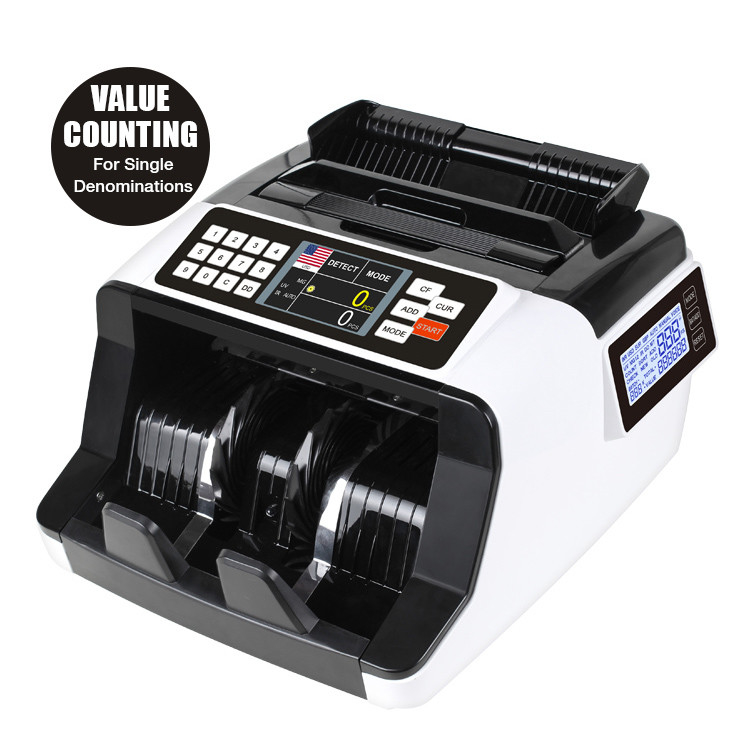 EURO Multi Denomination Counting Machine Bill Counter TWD MG IR